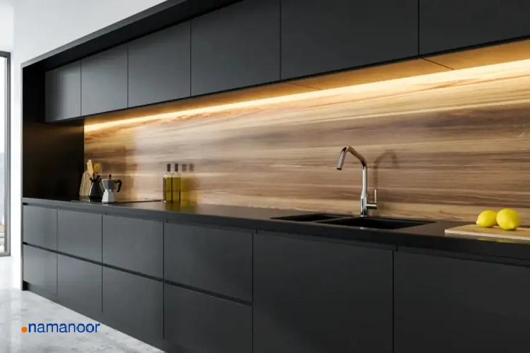 نورپردازی در طراحی کابینت