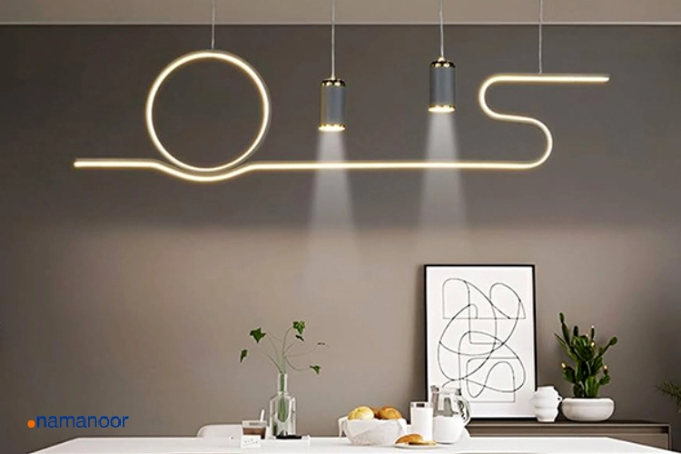 ویژگی‌های کلیدی نورپردازی با لاین نوری در سقف