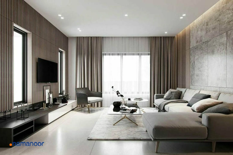 ترکیب نور طبیعی و مصنوعی در طراحی داخلی 