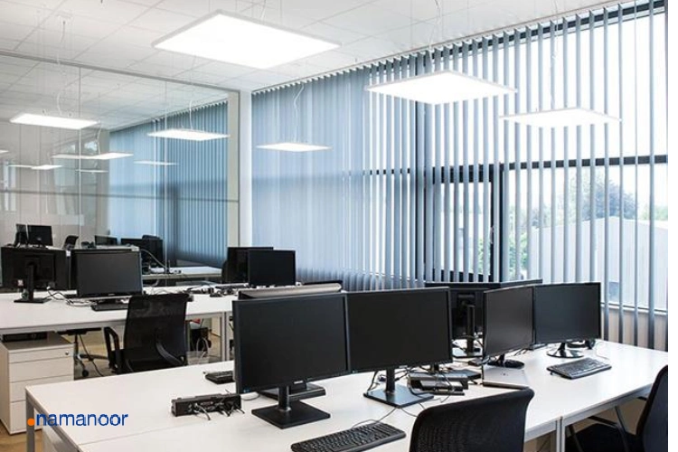 راهنمای خرید چراغ های اداری و تجاری