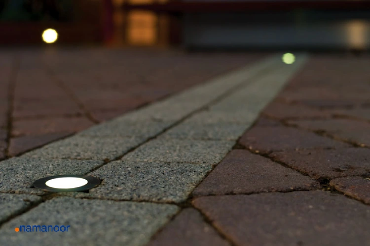 تفاوت نصب چراغ دفنی توکار و روکار