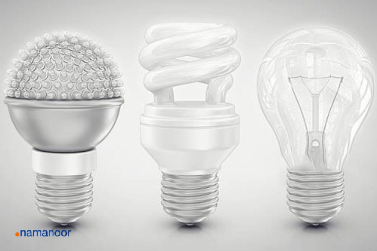 مکانیزم لامپ فلورسنت