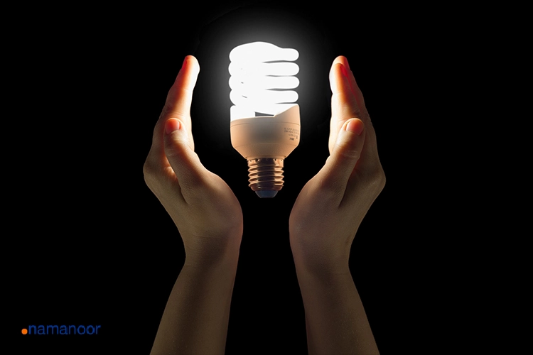 شناخت تفاوت لامپ کم مصرف و ال ای دی