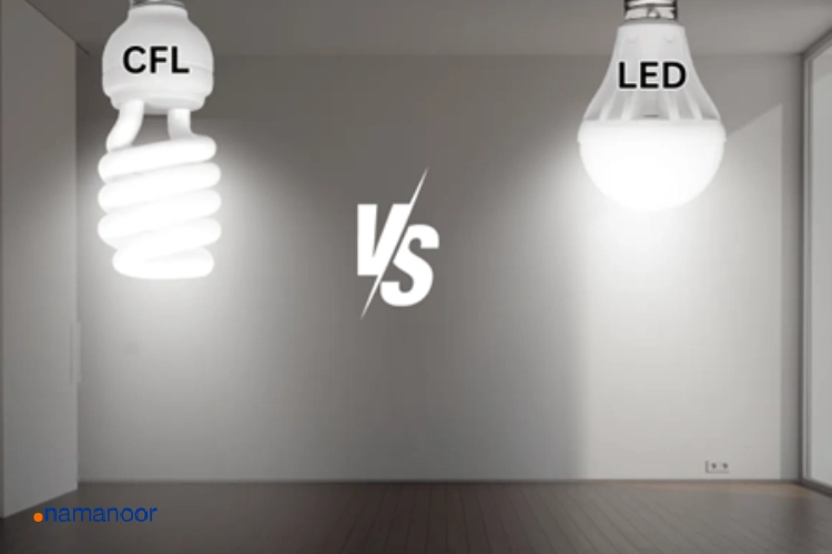 تفاوت لامپ مصرف و ال ای دی