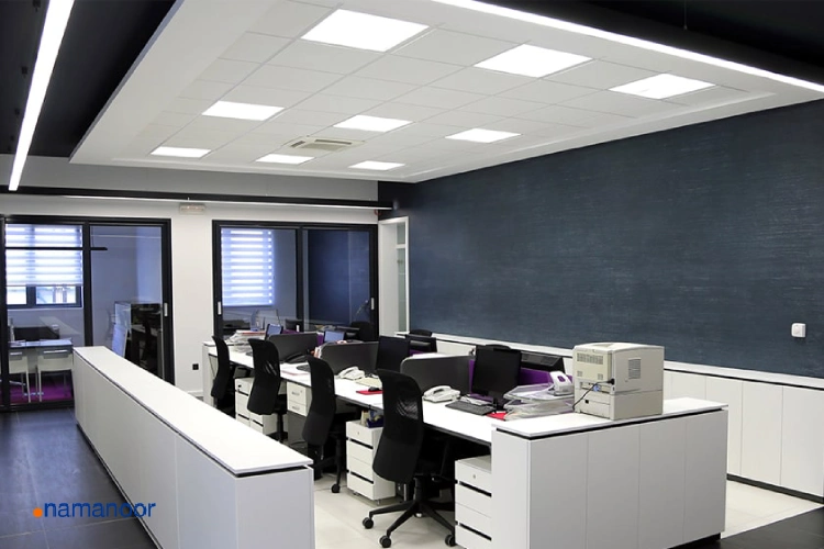 کاربردهای لامپ ال ای دی در روشنایی فضاهای داخلی و ساختمان‌های تجاری