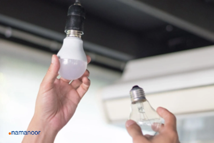 تفاوت لامپ کم مصرف و ال ای دی، مزایای لامپ کم مصرف
