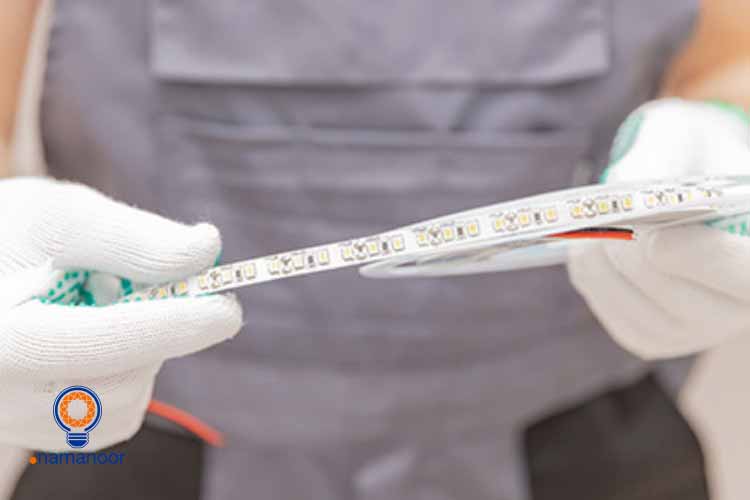 ریسه RGB در خانه مدرن