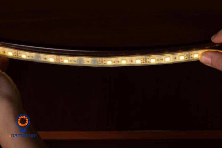 ریسه LED نصب‌شده در محیط پرحرارت 