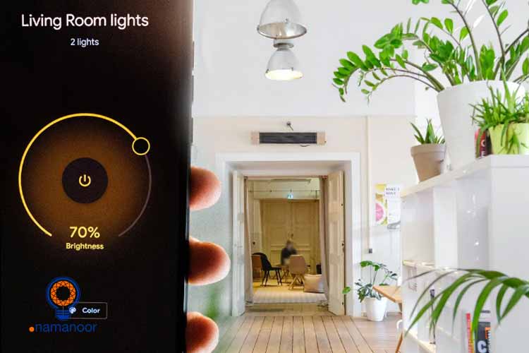 نورپردازی هوشمند در خانه و محل کار